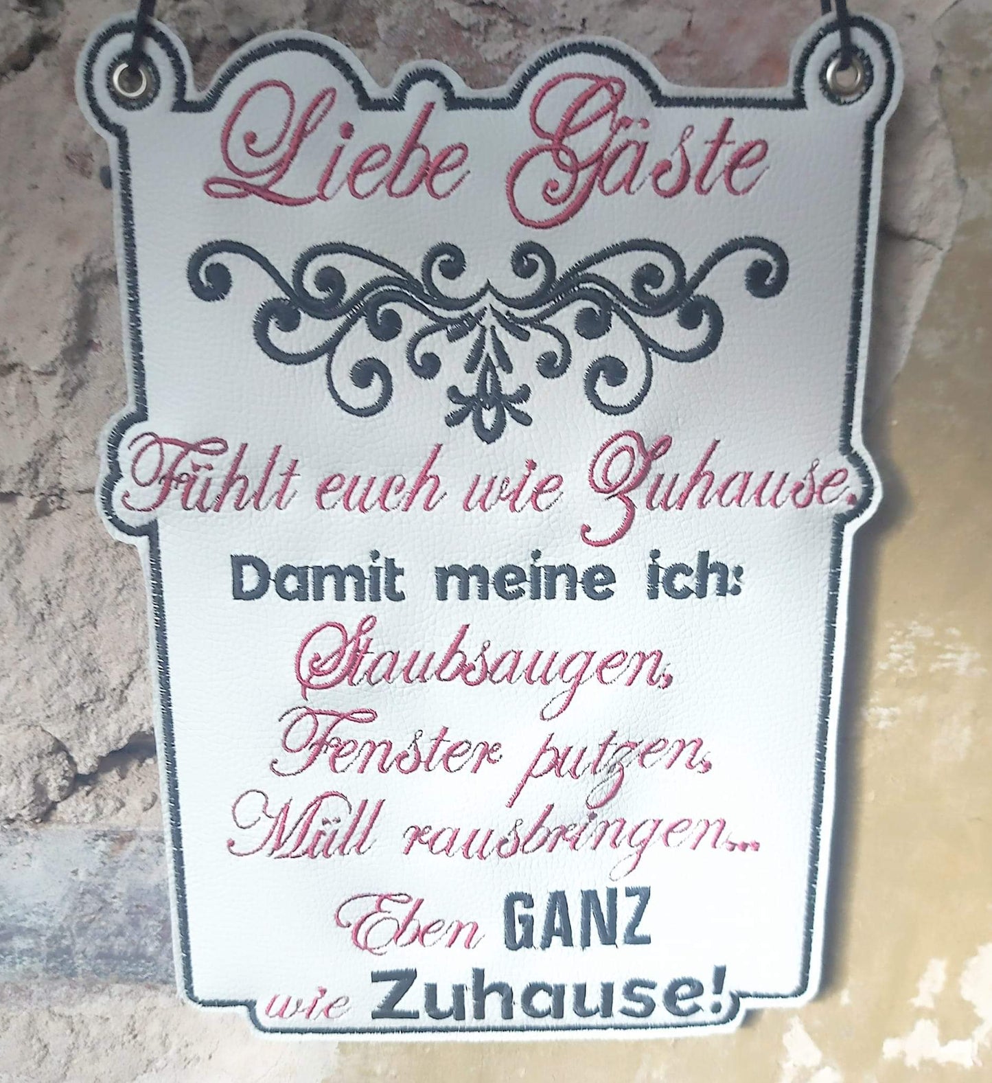 Hausordnung Schild ITH 4 Größen 13x18, 15x20, 20x28, 24x33