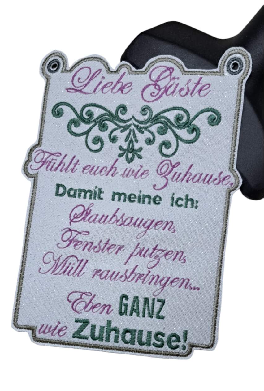 Hausordnung Schild ITH 4 Größen 13x18, 15x20, 20x28, 24x33