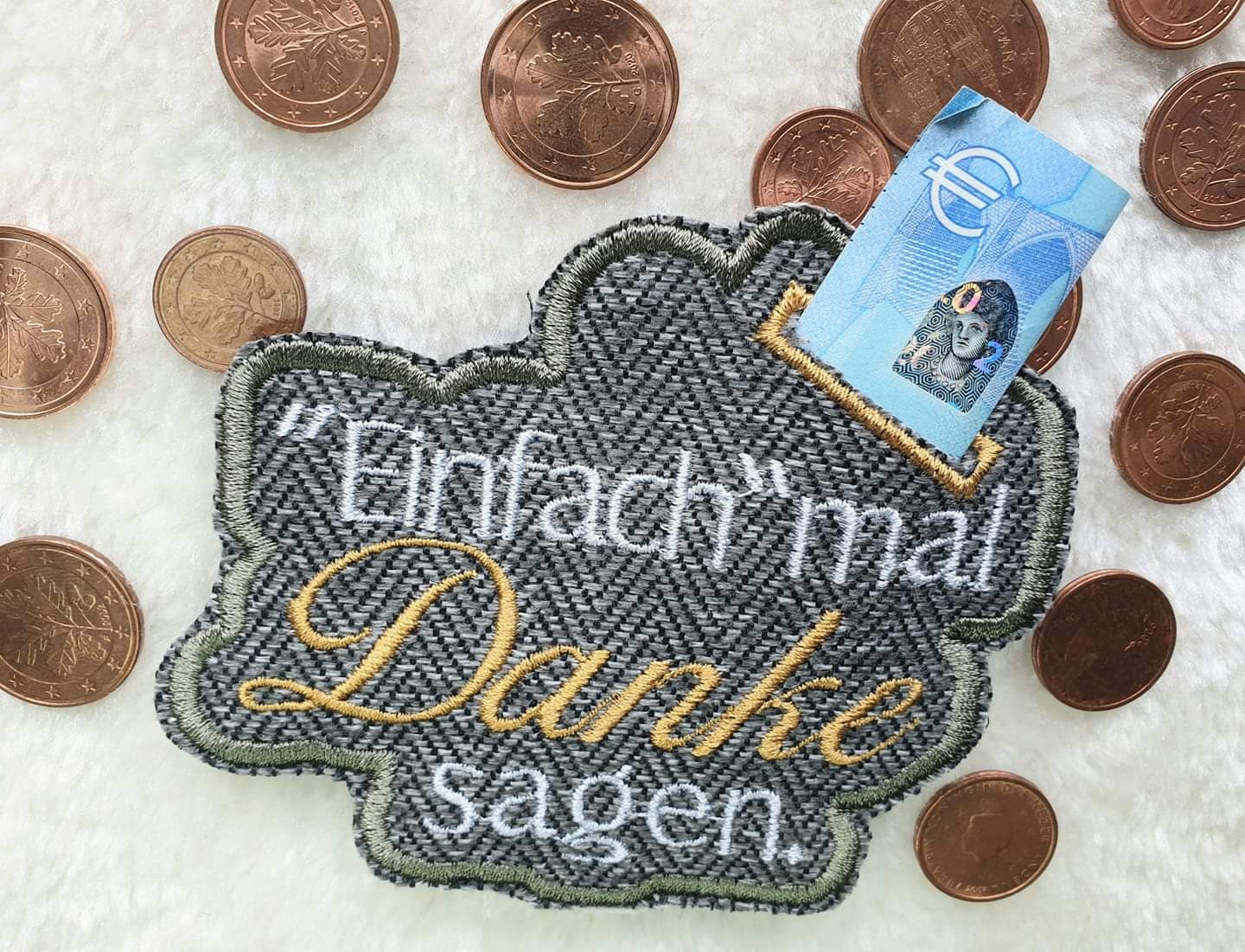 Einfach mal Danke sagen ITH Geldgeschenk 10x10 13x18