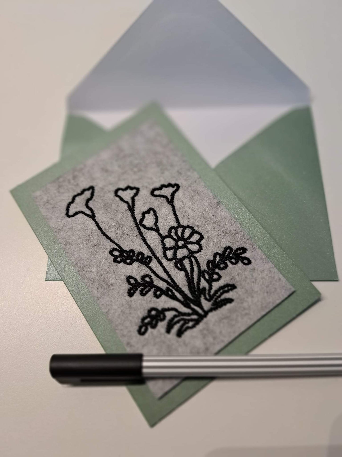 Frühling Blumen Schild ITH Motiv Set Klötzchenmotiv Drei Motive