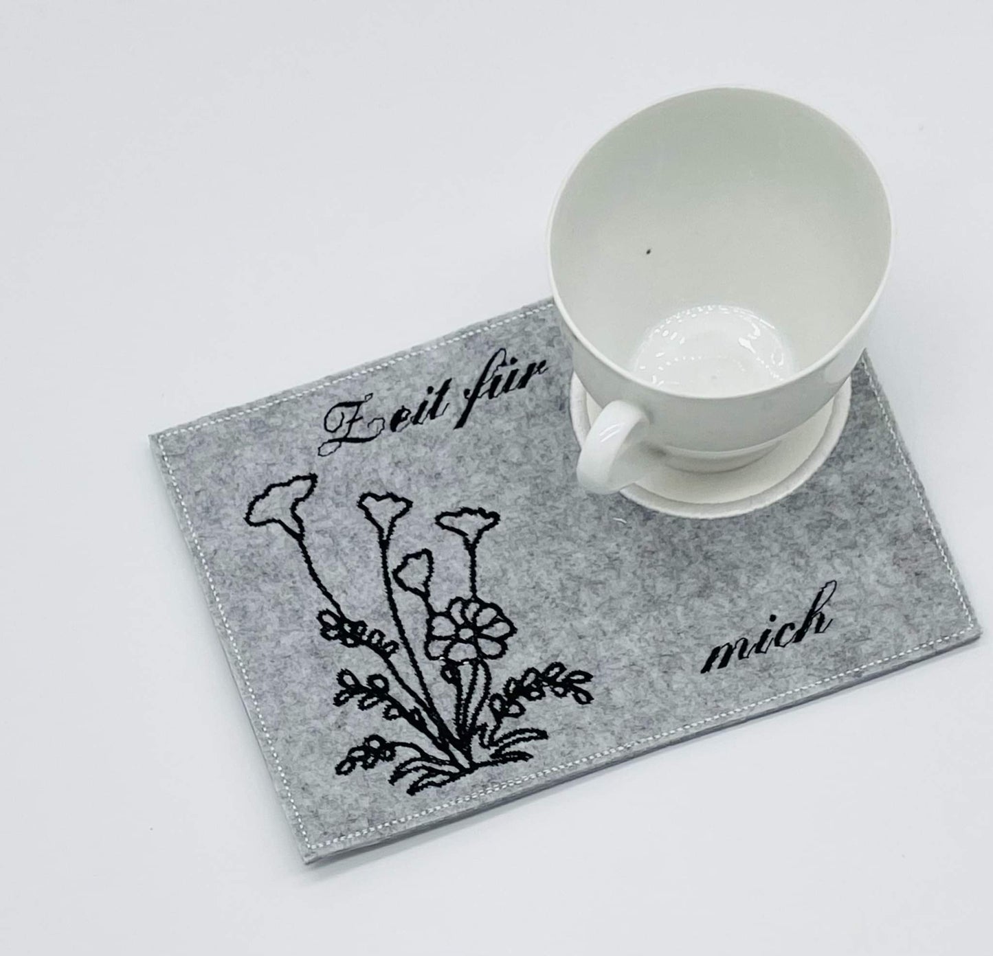 Frühling Blumen Schild ITH Motiv Set Klötzchenmotiv Drei Motive