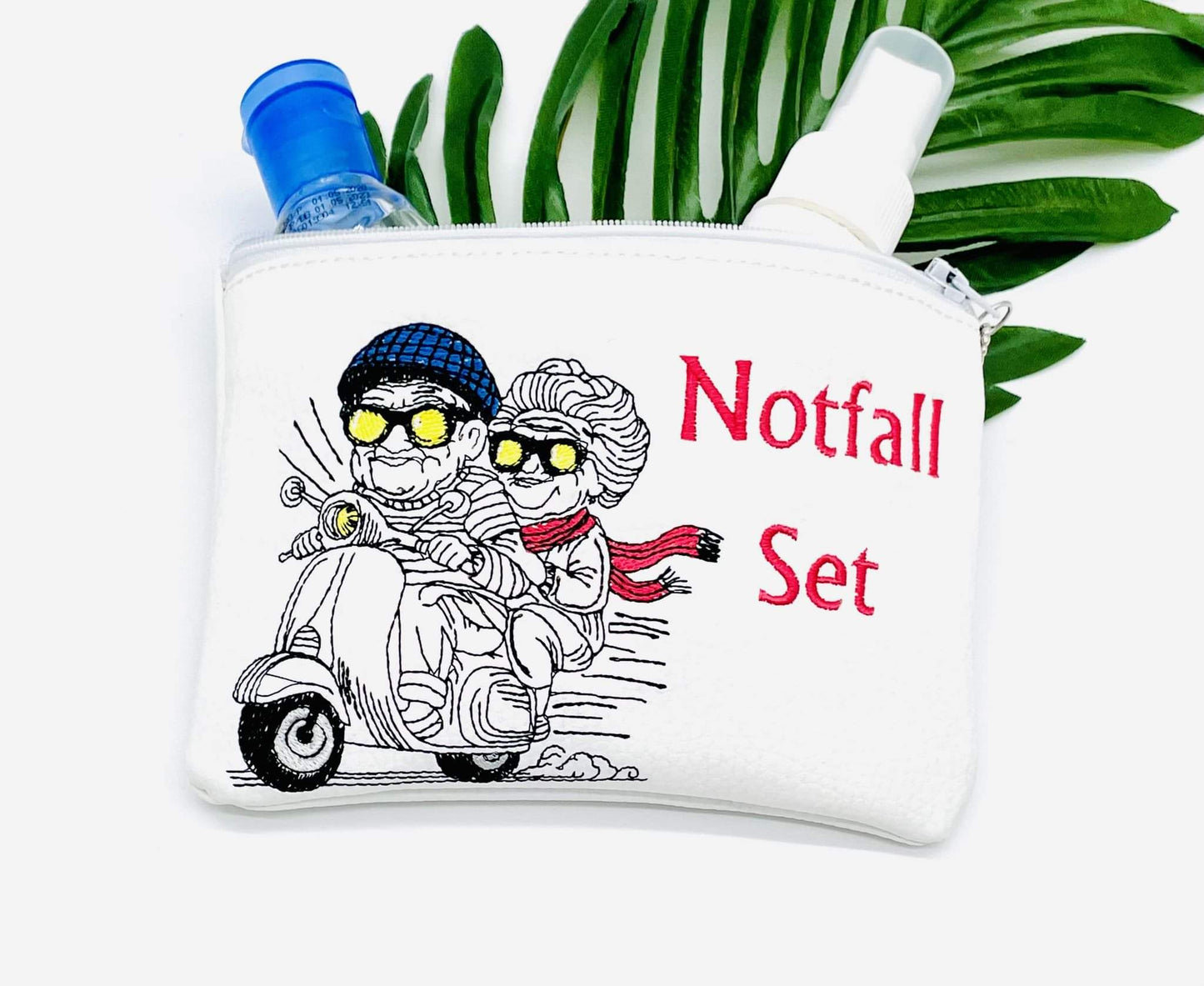 Oma Opa Roller Cool Niceline Datei für Kunstleder und Datei für Stoff je 7 Größen