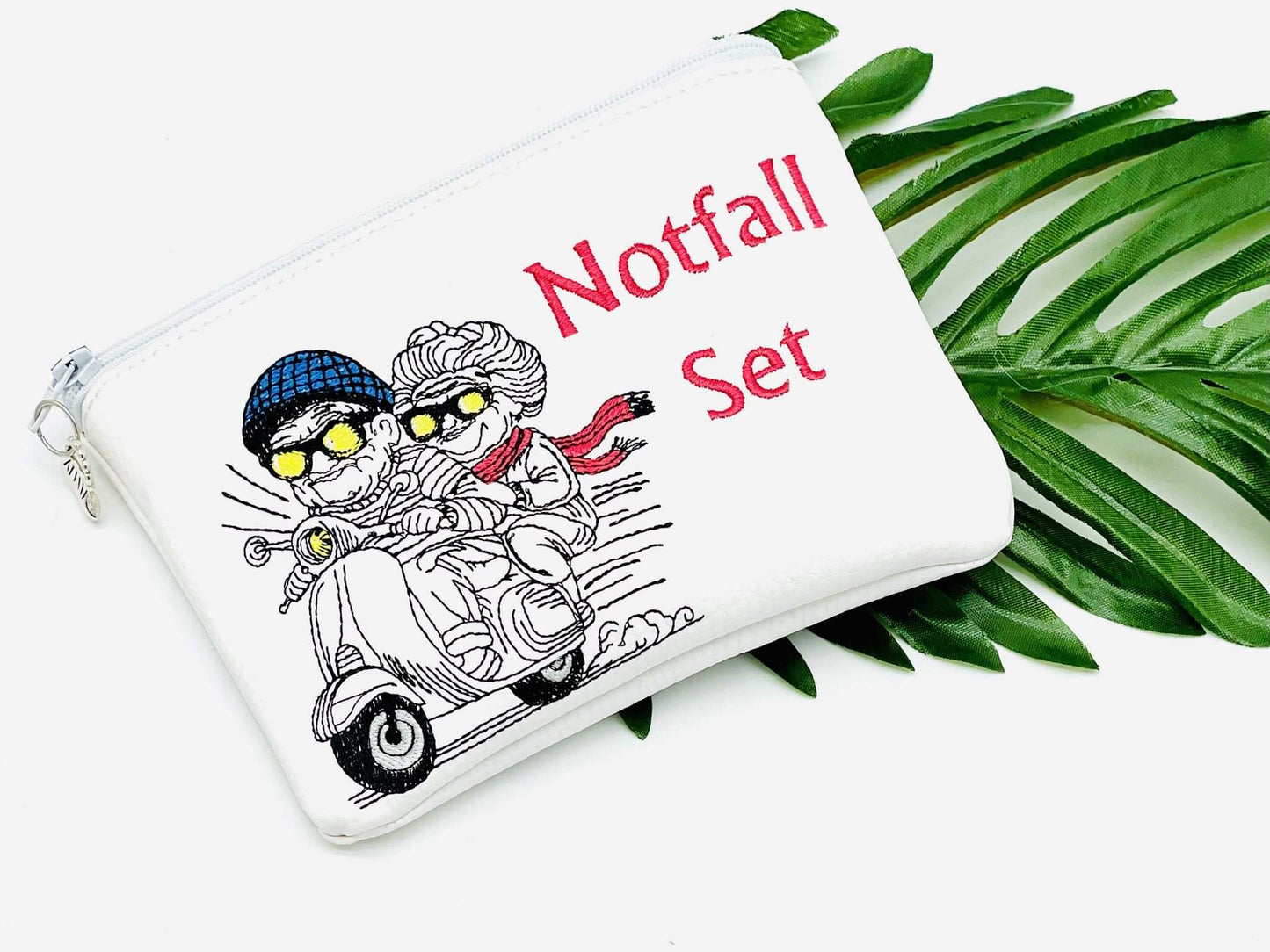 Oma Opa Roller Cool Niceline Datei für Kunstleder und Datei für Stoff je 7 Größen