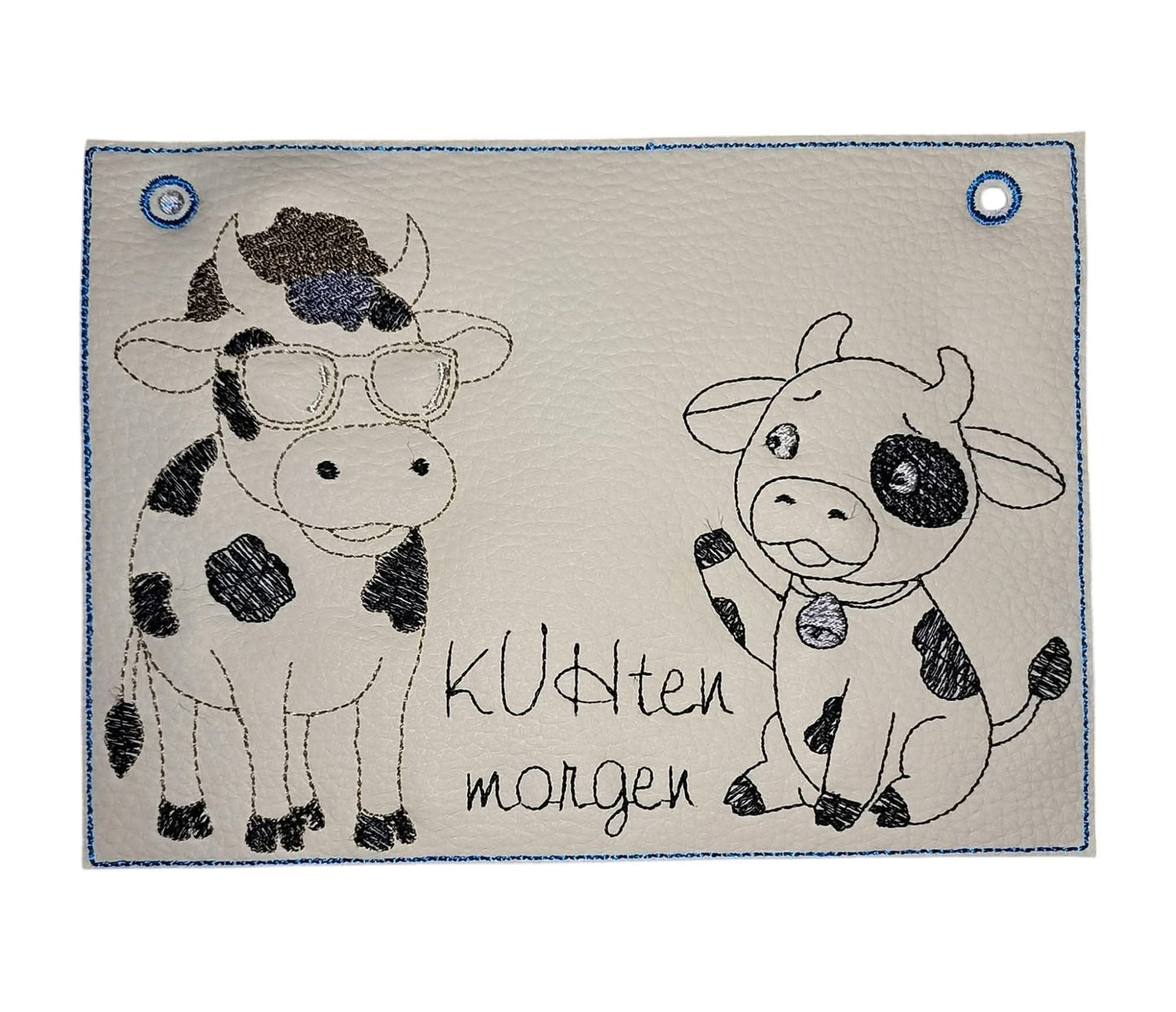 Kuhten Morgen Schild 13x18