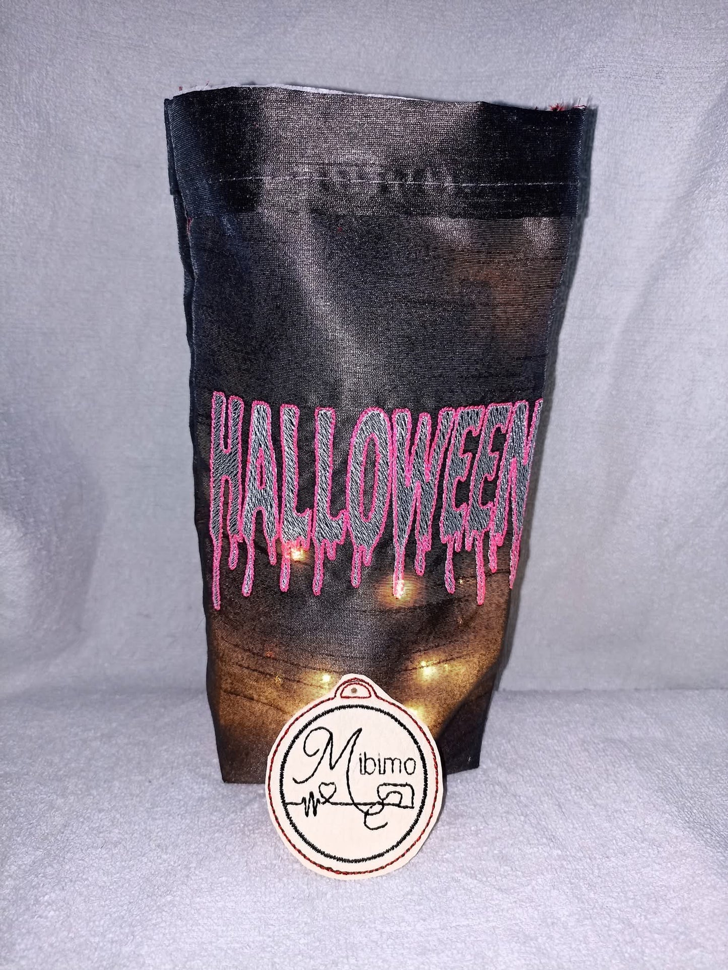 Halloween Set Lichterbeutel, 2 Motive in je 5 Größen, 1 Text in 8 Größen, 3 Anhänger