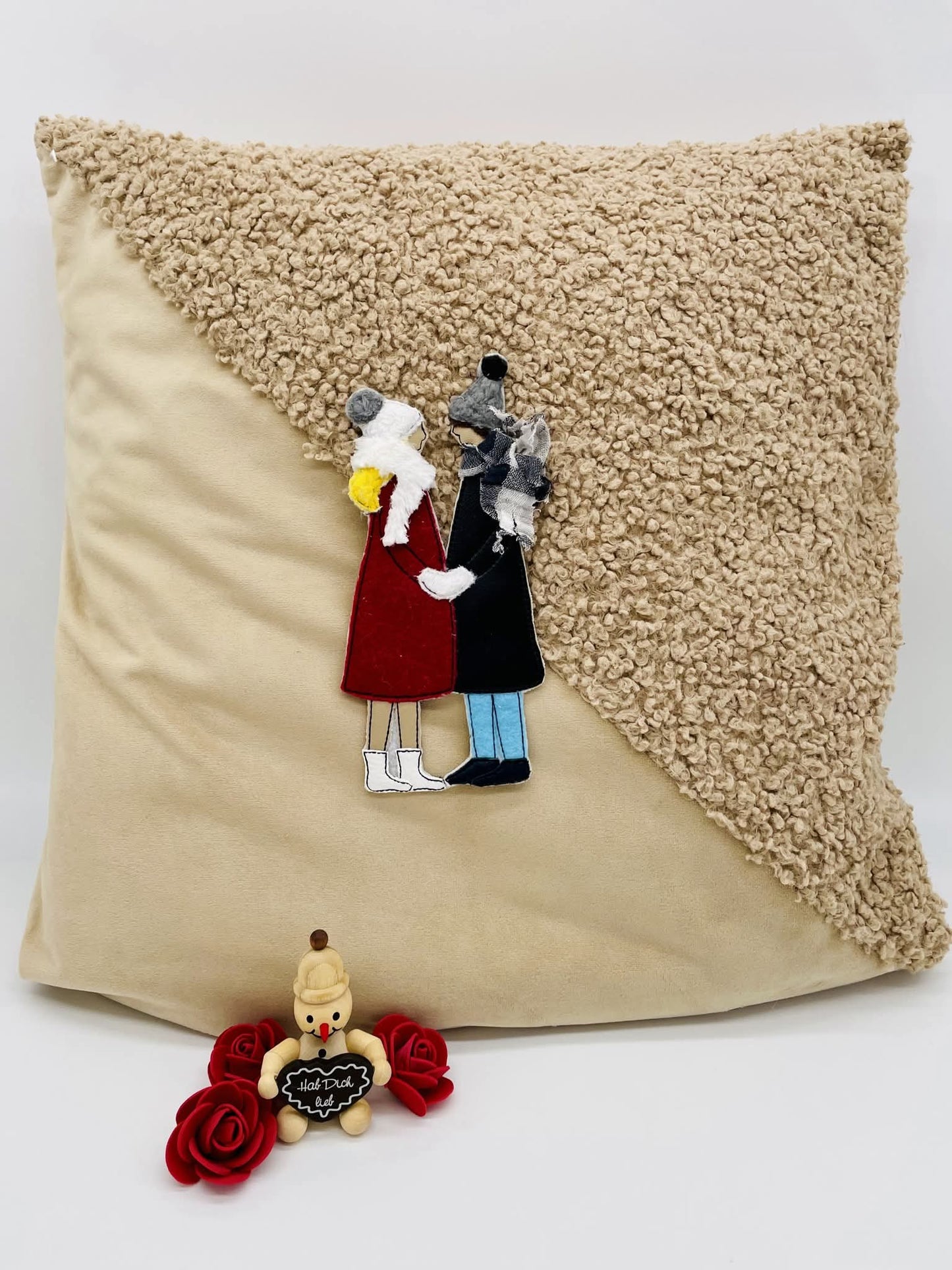 Paar Liebe Mann Frau Applikation ab 13x18 in 7 Größen
