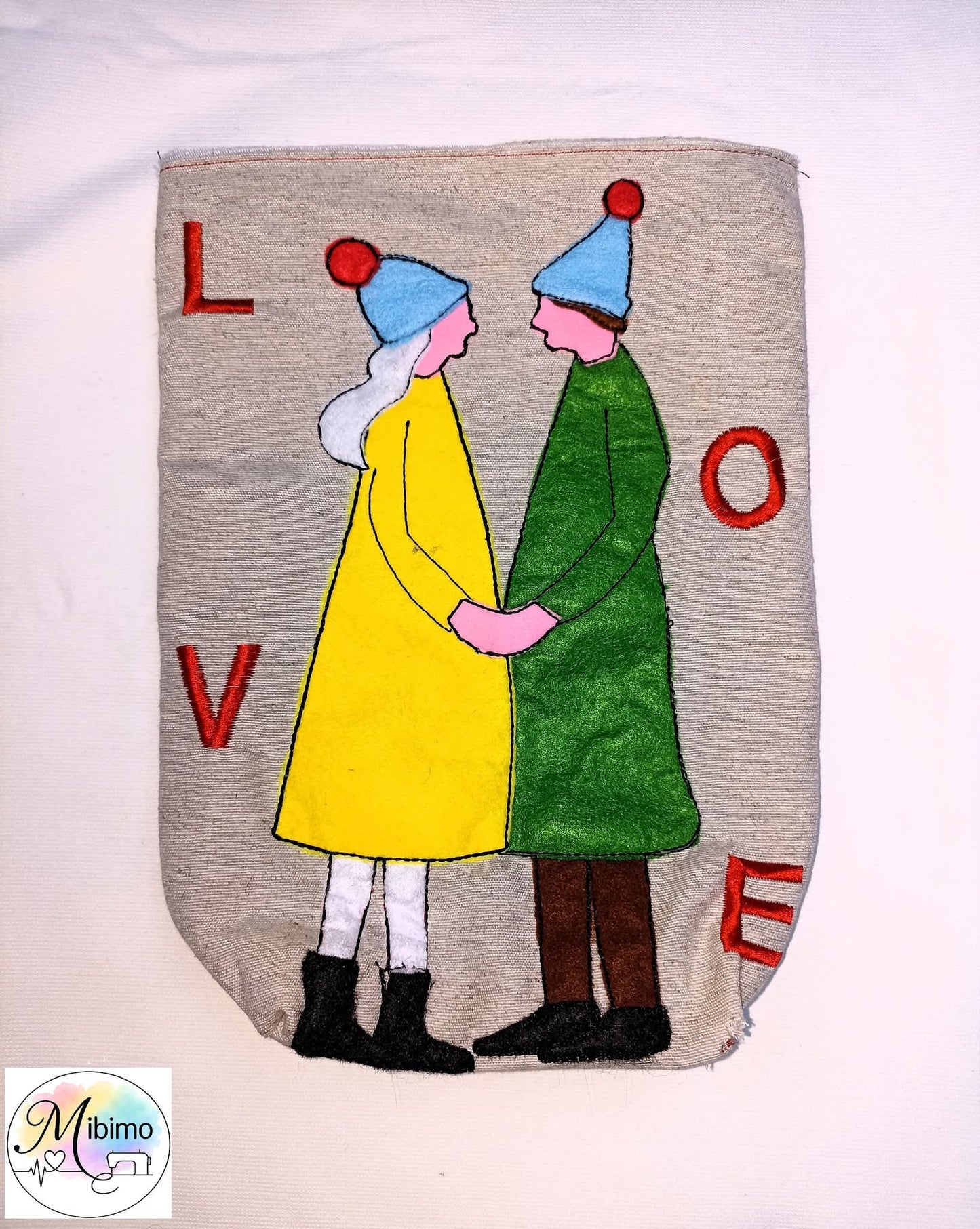 Paar Liebe Mann Frau Applikation ab 13x18 in 7 Größen