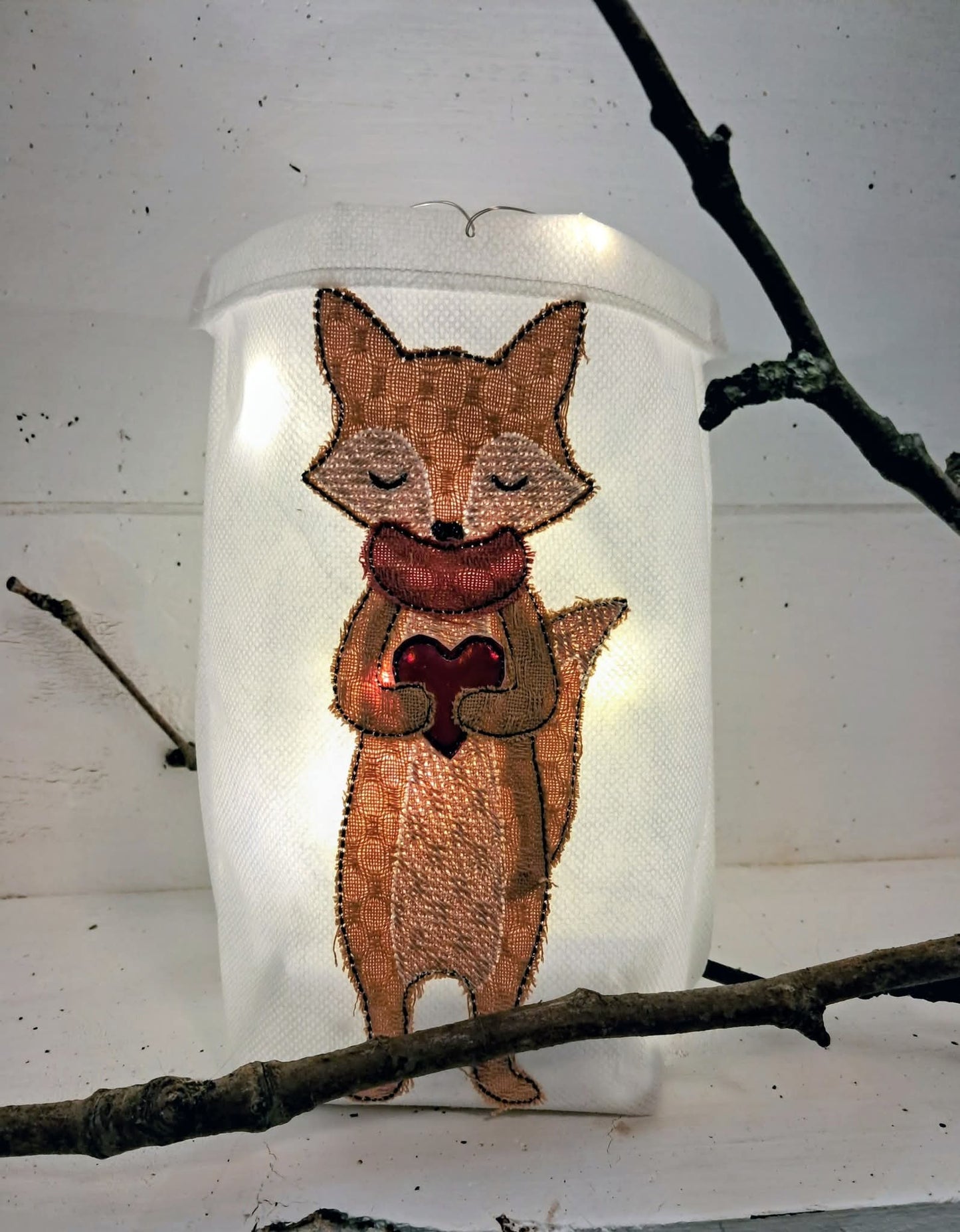 Applikation Set Fuchs und Hase, je 7 Größen ab 13x18