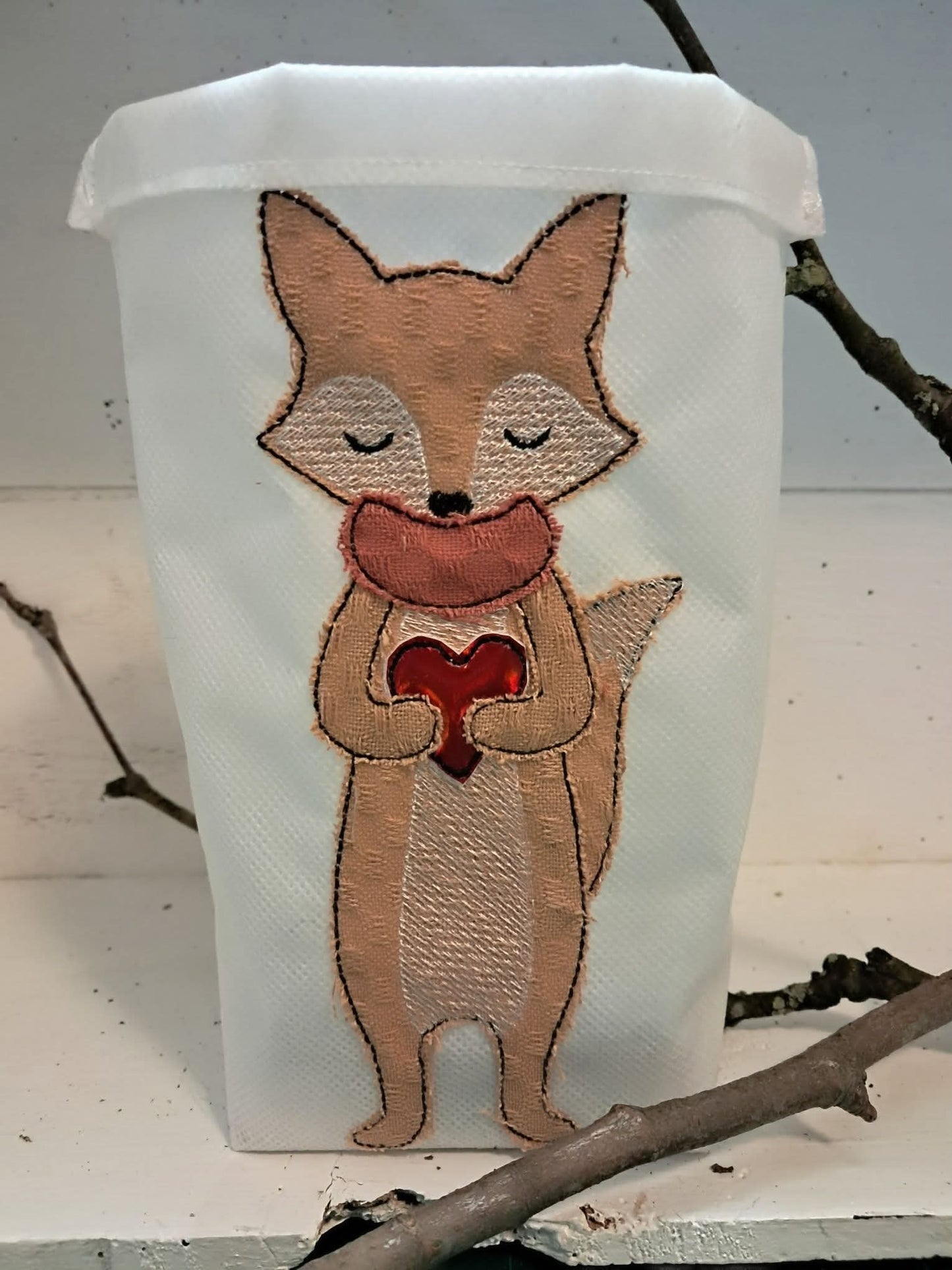 Applikation Set Fuchs und Hase, je 7 Größen ab 13x18