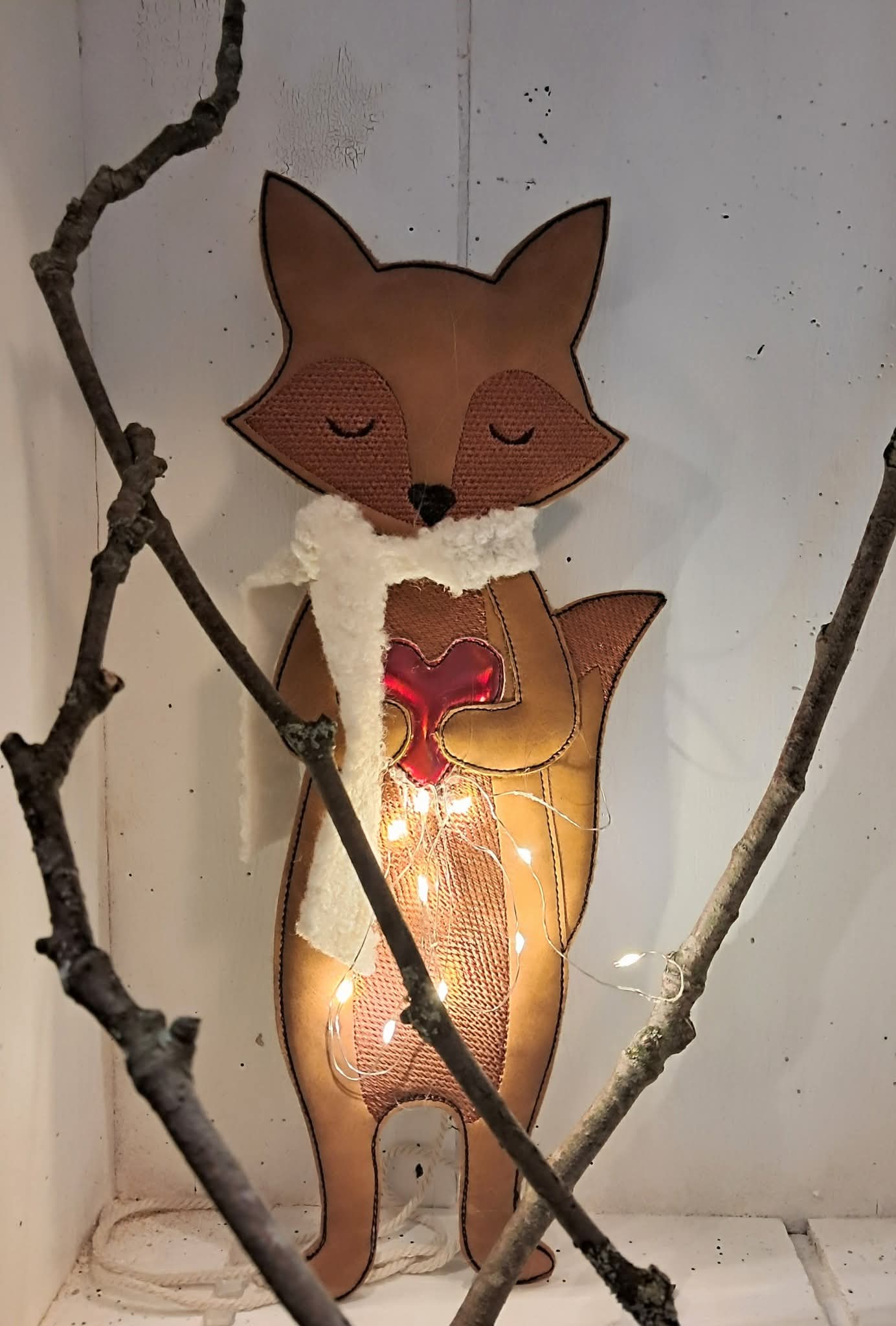 Applikation Set Fuchs und Hase, je 7 Größen ab 13x18