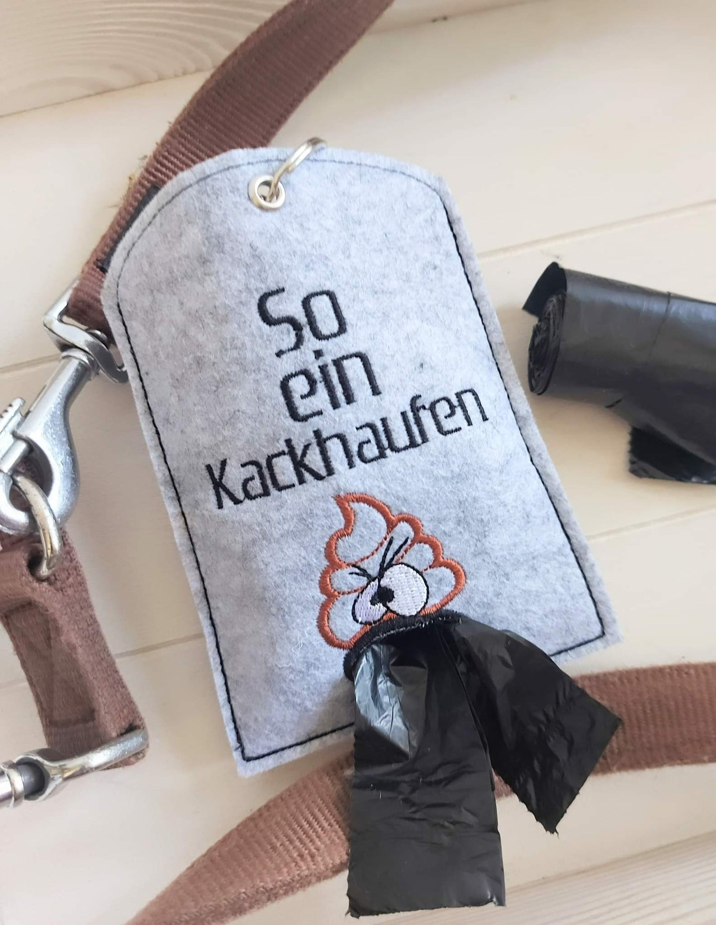 ITH Beutel So ein Kackhaufen Gassibag ohne RV schnelle Nummer zwei Größen