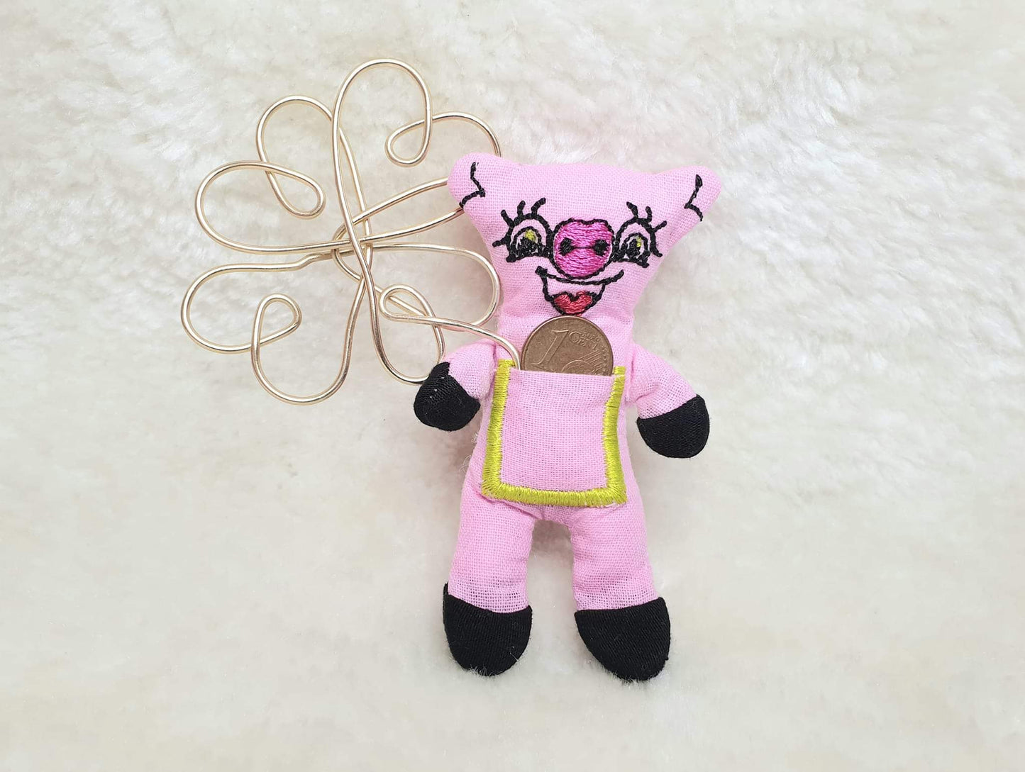 Teddy Schwein in 5 Grössen ab 10x10 bis 24x36
