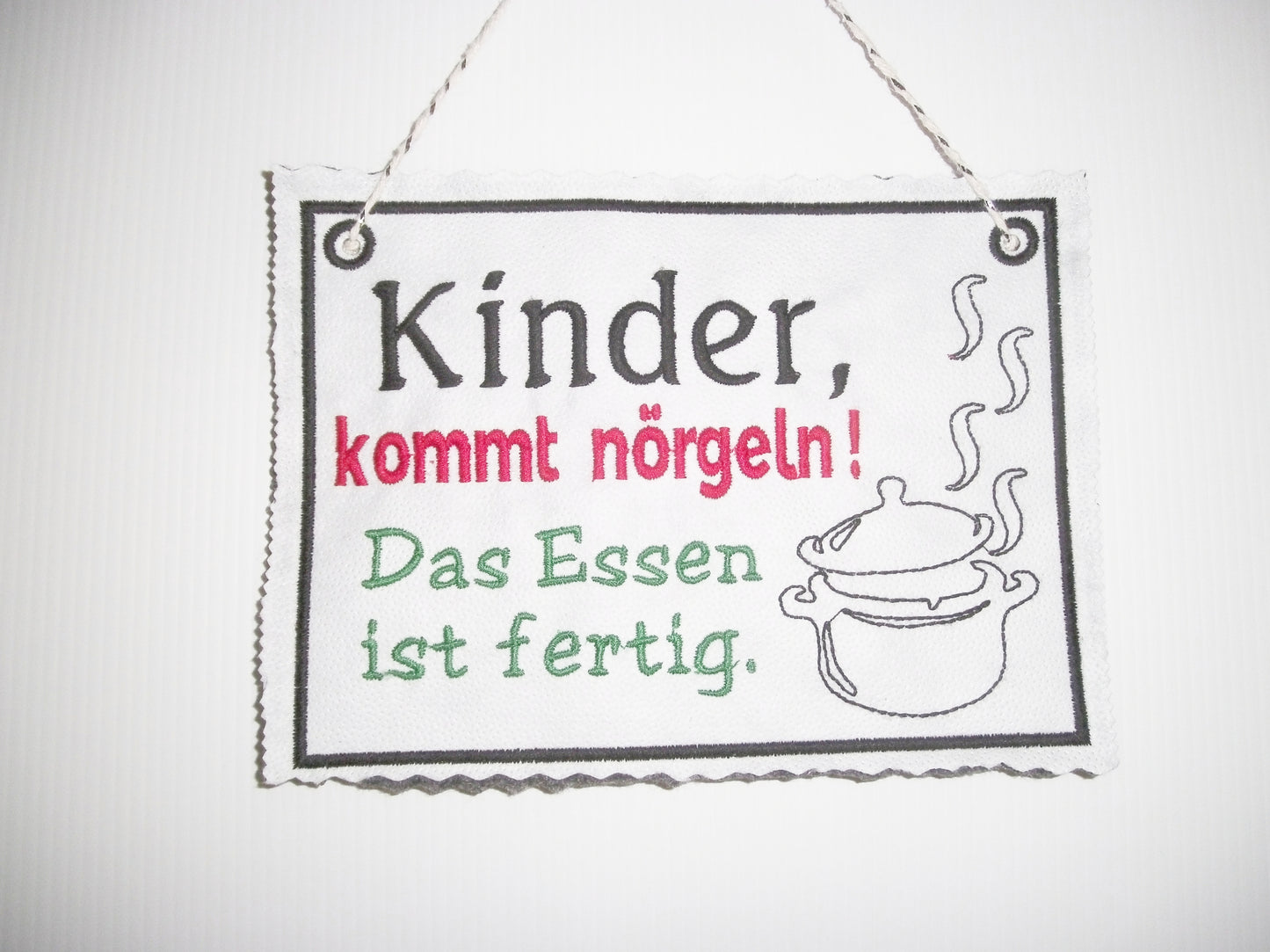 Schild ITH 13x18 Kinder kommt nörgeln....