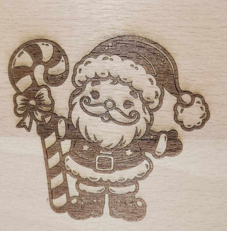 Kleiner Weihnachtsmann, Santa Lasermotiv SVG