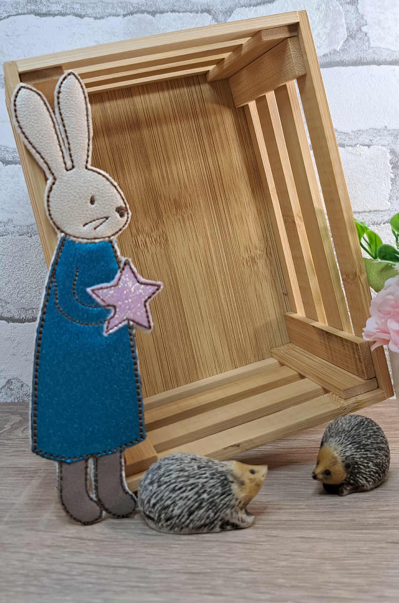 Applikation Set Fuchs und Hase, je 7 Größen ab 13x18