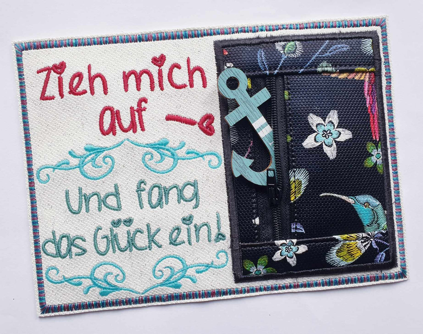 Schilder Set 7 Designs Mut Trost Kraft Glück Aussprechen und denk an mich 13x18