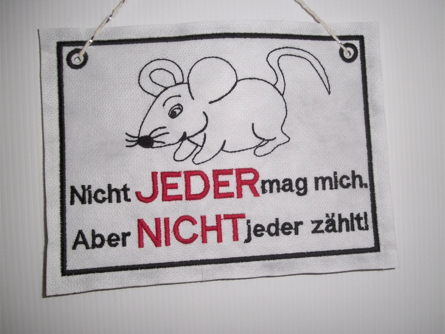 Schild 13x18 ITH Nicht jeder muss mich mögen....Nicht jeder mag mich