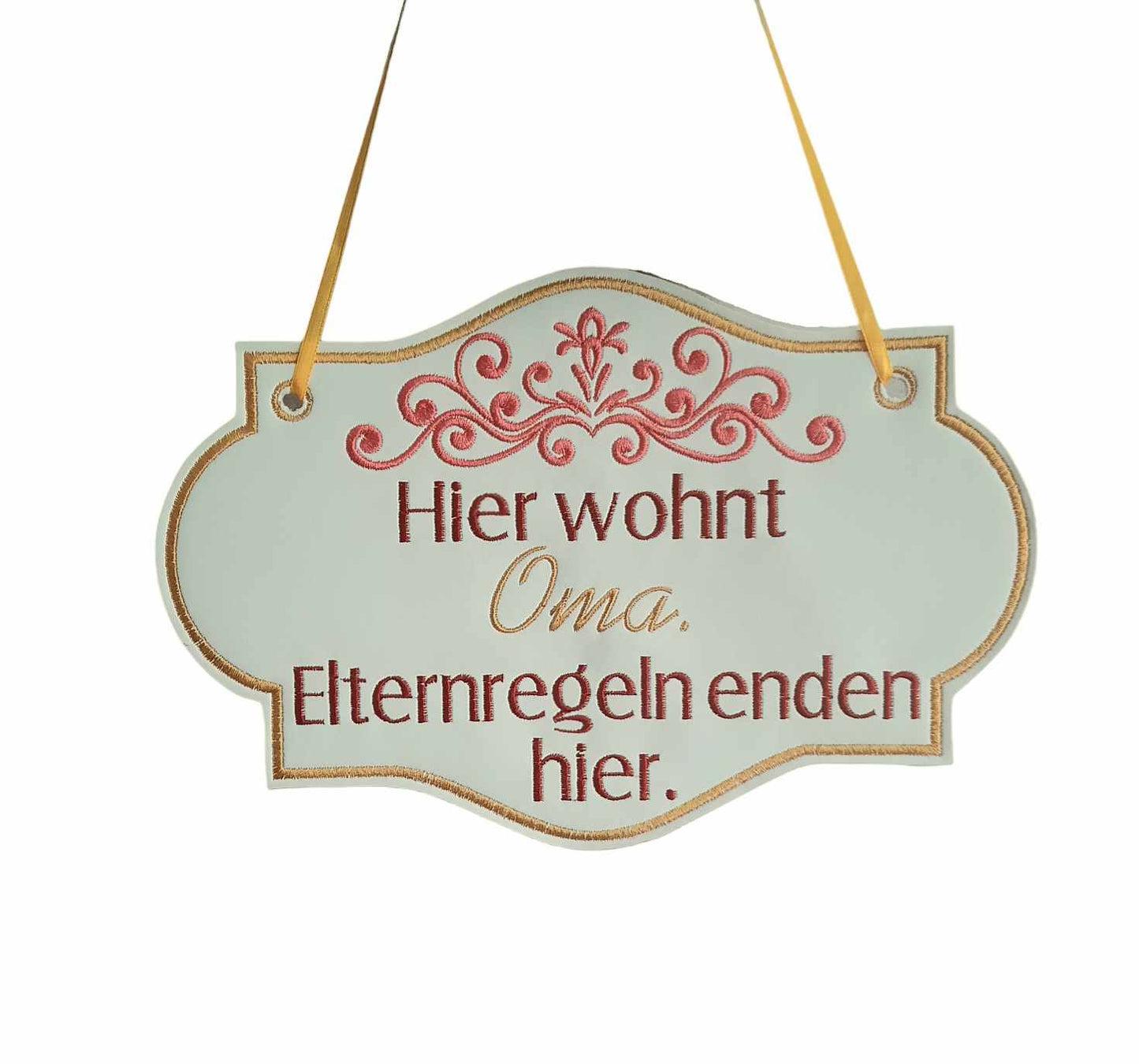 Schild 20x30 Oma und Opa Andere Regeln