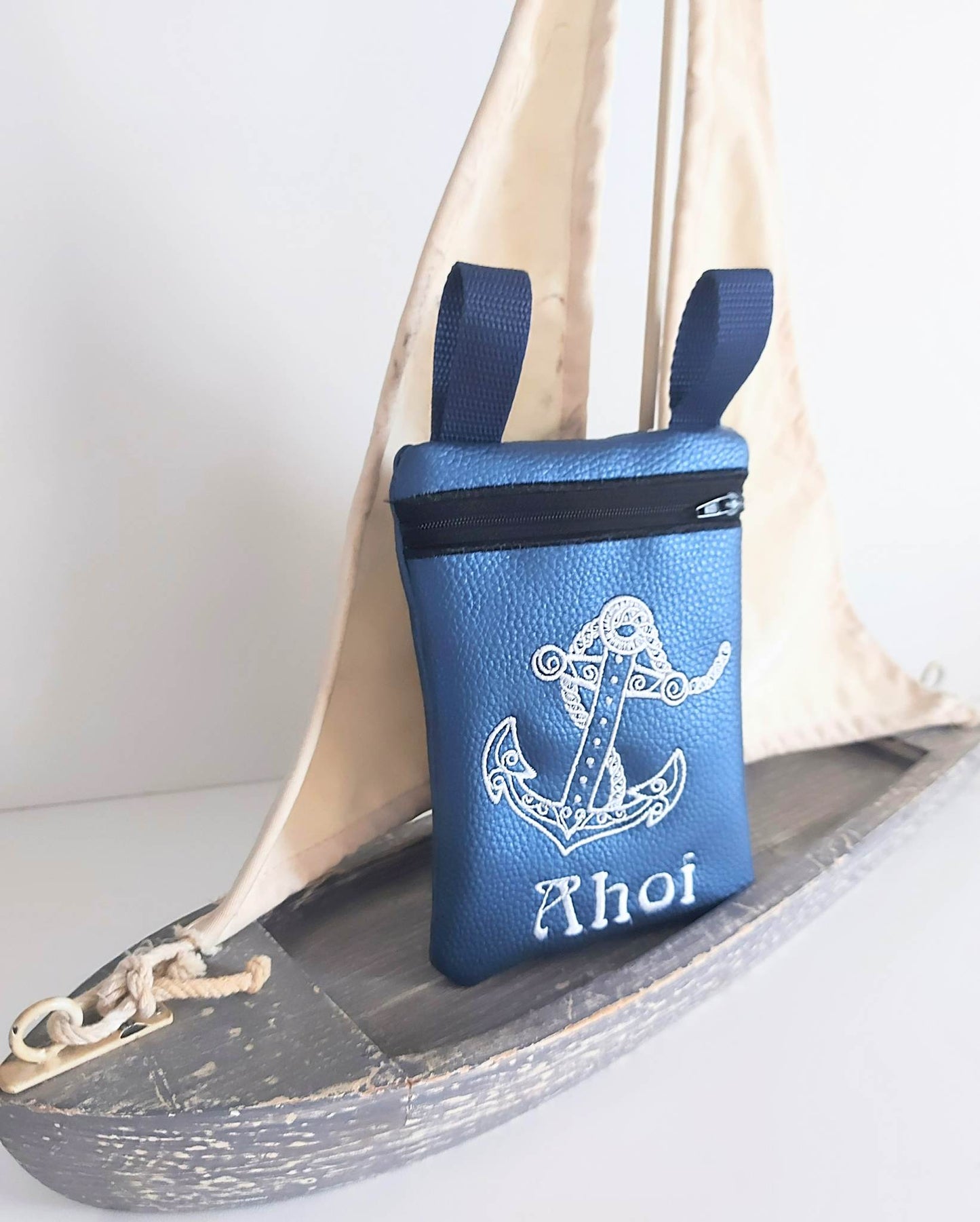 ITH Tasche 13x18 Zwei Ausführungen Anker Ahoi und Krims Krams