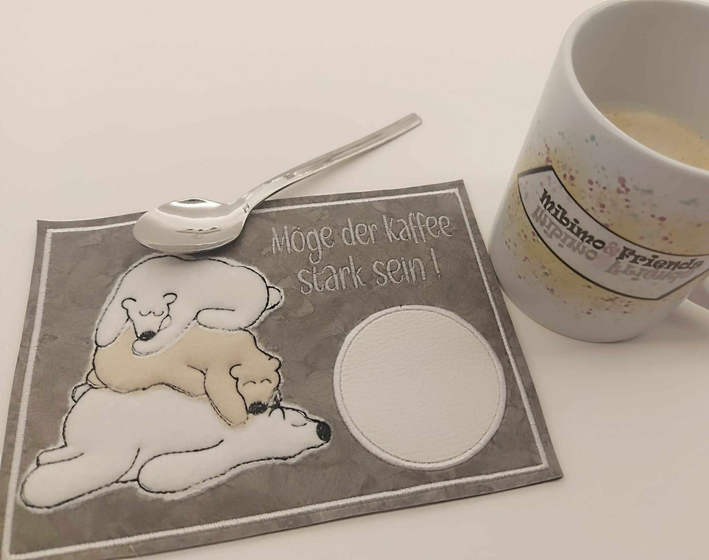 Bärenparade Set 6 Größen Stick Doodle Müde Pause 10x10 bis 24x26 Chef