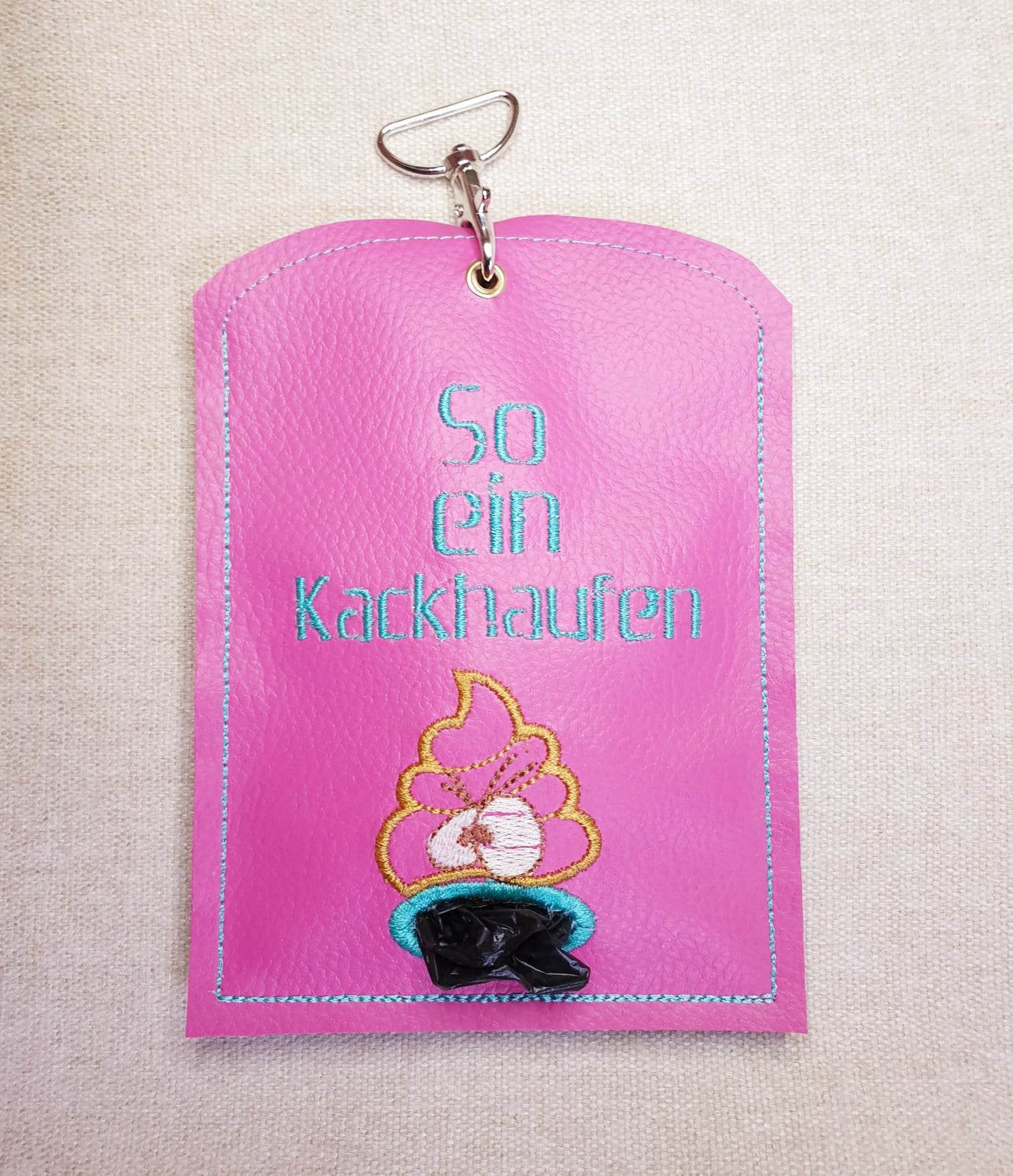 ITH Beutel So ein Kackhaufen Gassibag ohne RV schnelle Nummer zwei Größen