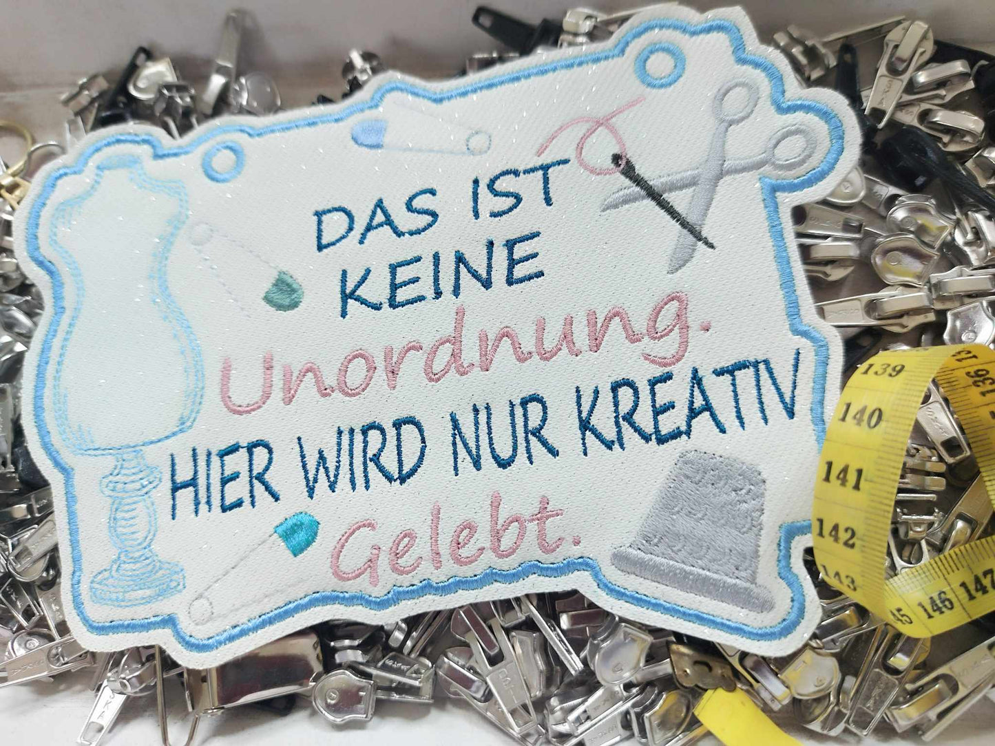 Schild Unordnung 13x18 Kreativ Leben Challenge