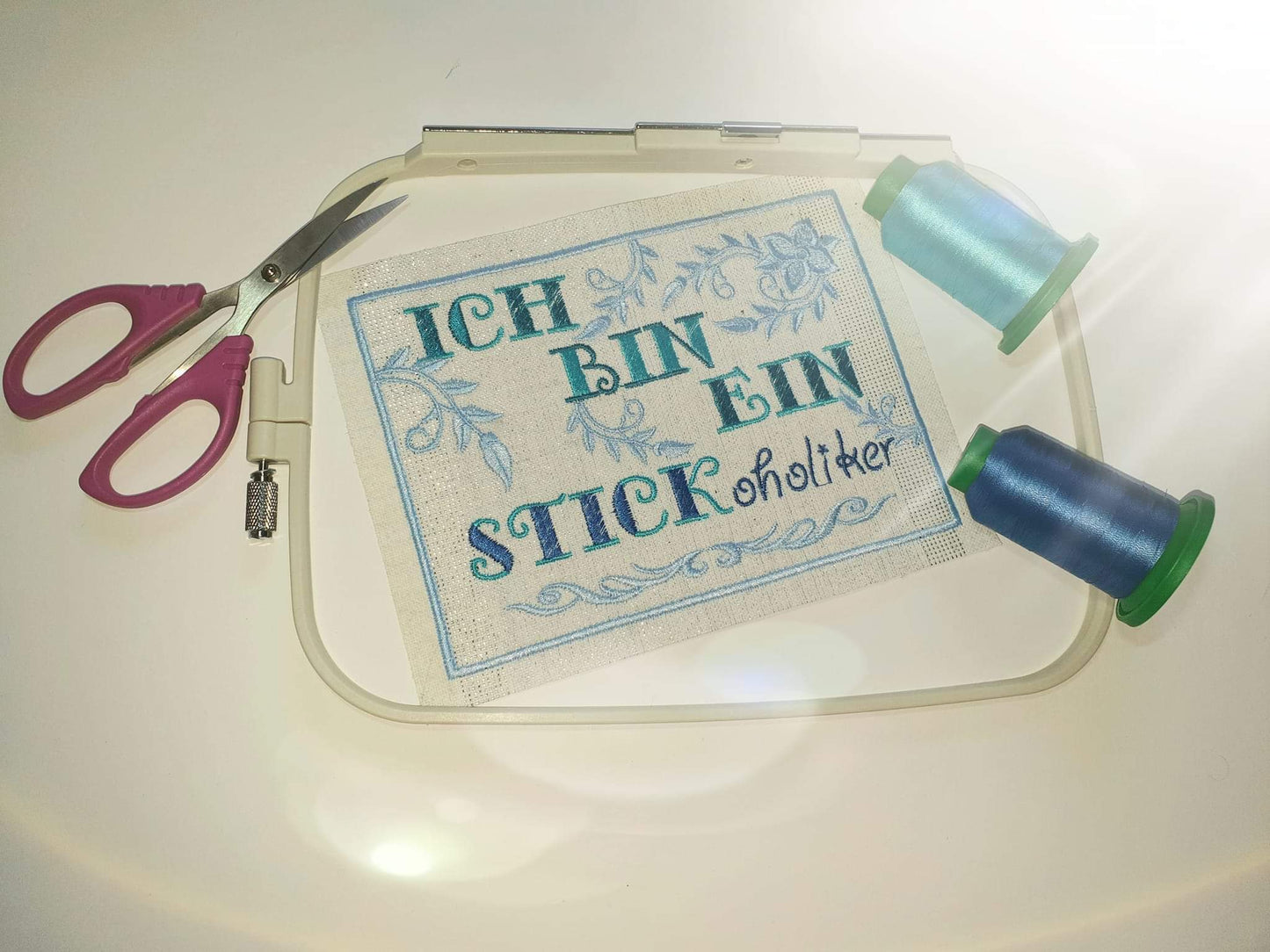 Schild 13x18 Stickoholiker