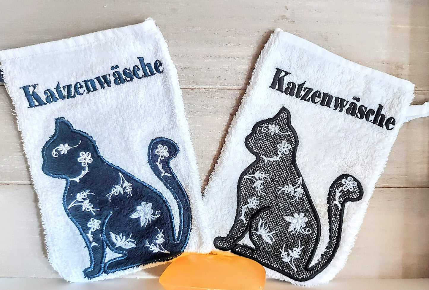 Lace Katze und Applikation in je zwei Größen