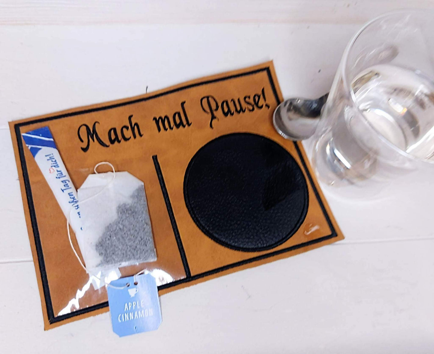 MugRug Mach mal Pause 13x18 zum Tee