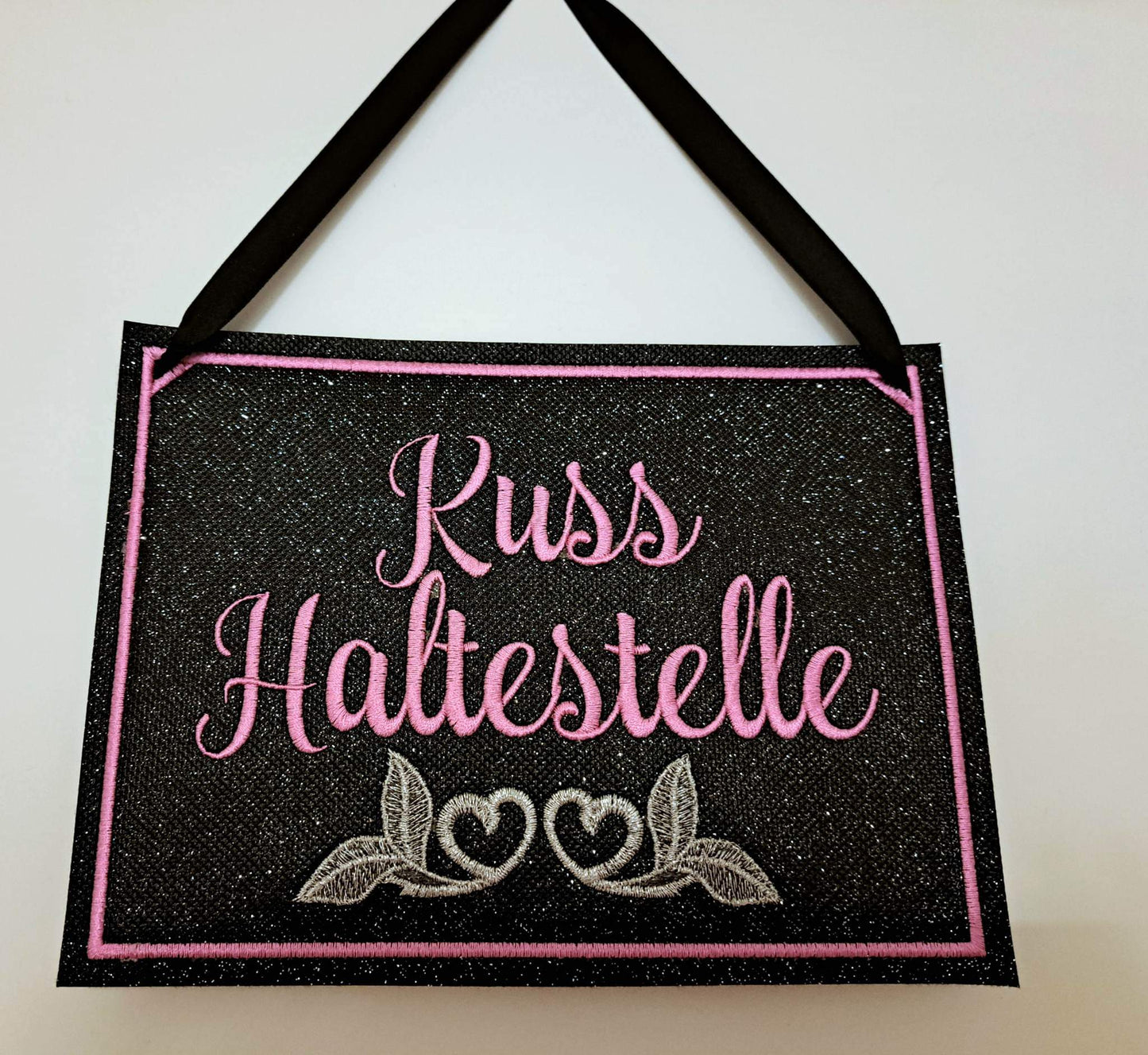 Kuss Haltestelle Schilder Set ITH 10x10 bis 24x36 Blanko