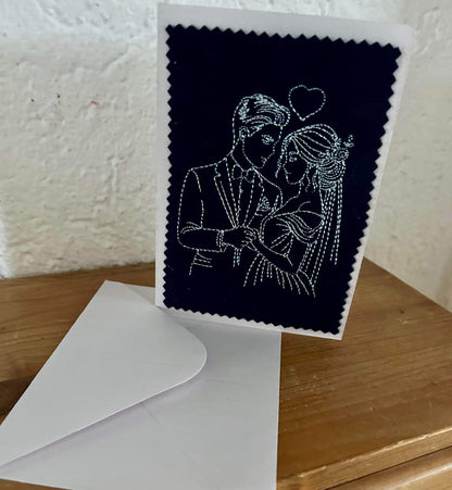 Brautpaar Hochzeitspaar in 5 Größen ab 10x10