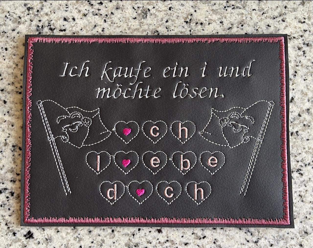 Schild 13x18 Ich kaufe ein I....