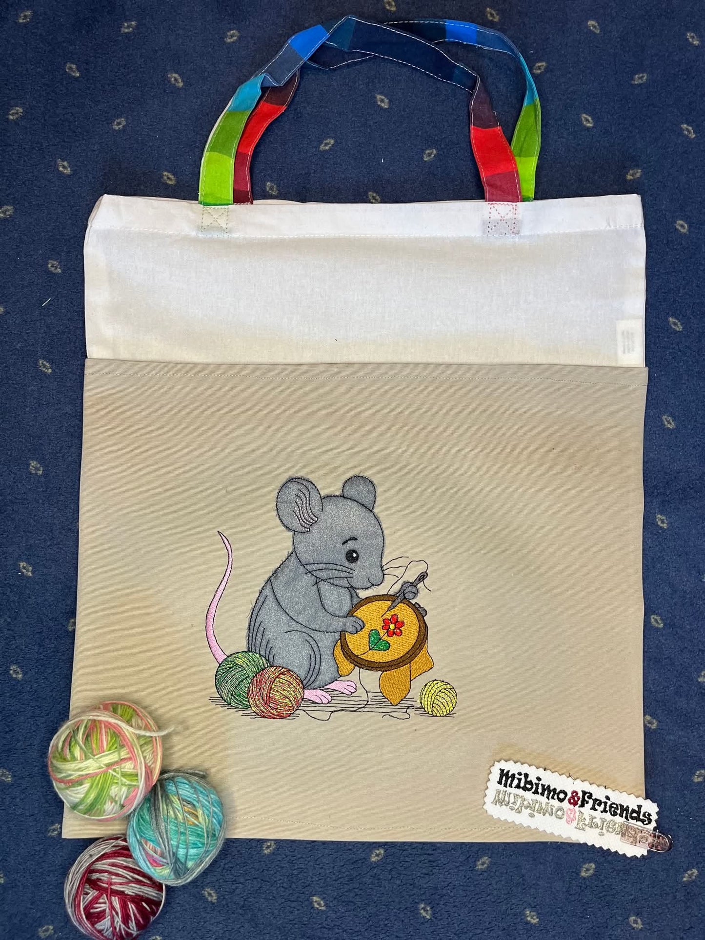 Maus Applikation Nähen ab 13x18