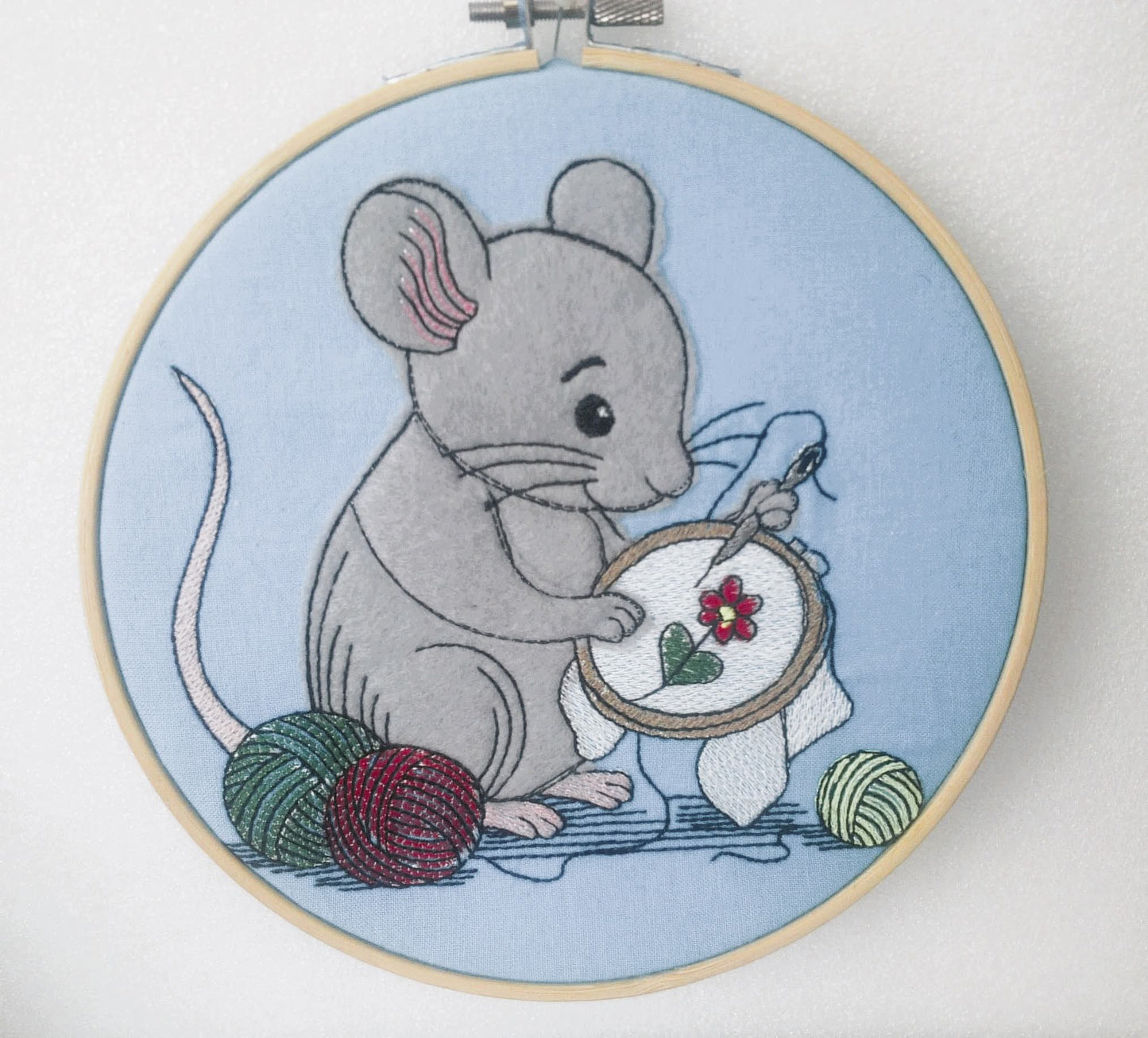 Maus Applikation Nähen ab 13x18