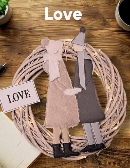 Paar Liebe Mann Frau Applikation ab 13x18 in 7 Größen