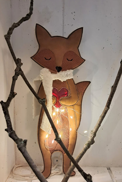 Applikation Set Fuchs und Hase, je 7 Größen ab 13x18