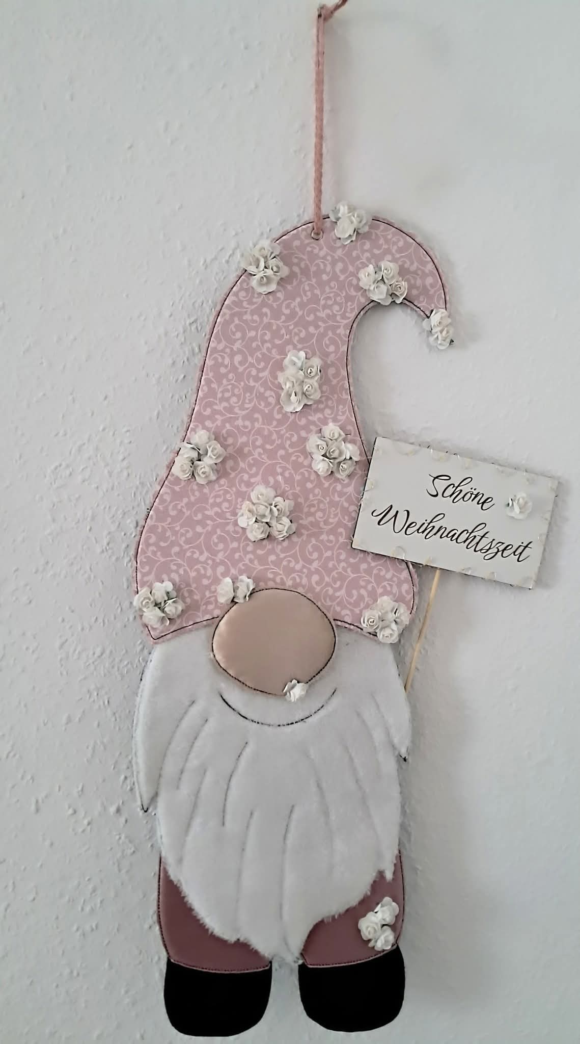 Applikation Gnom Wichtel Zwerg Fred ITH in 7 Größen ab 10x10