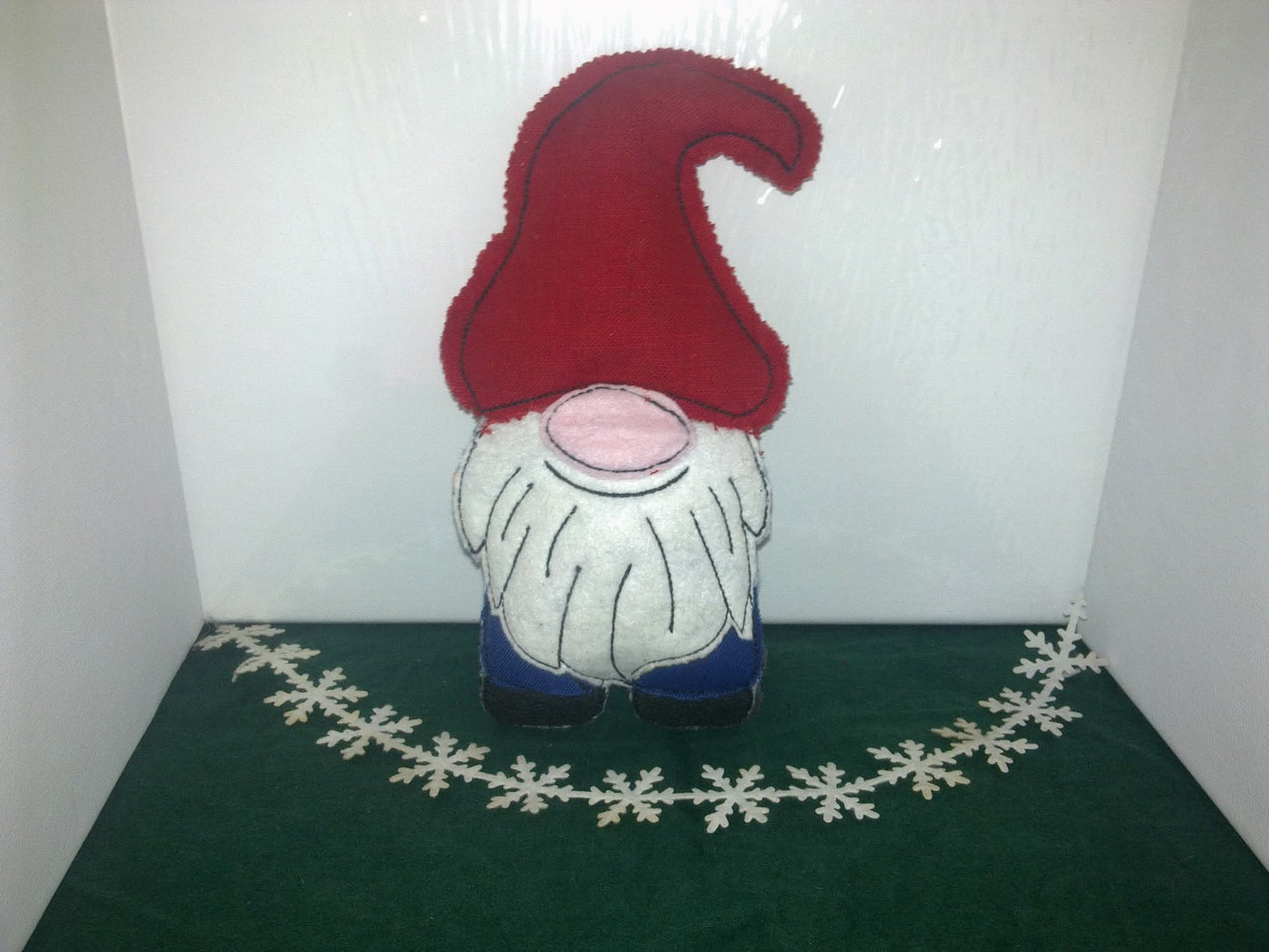 Applikation Gnom Wichtel Zwerg Fred ITH in 7 Größen ab 10x10