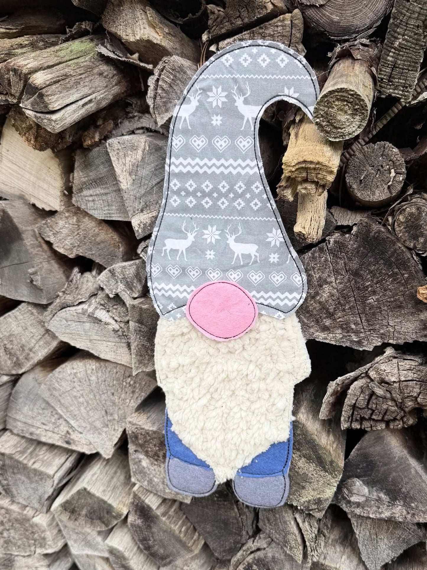 Applikation Gnom Wichtel Zwerg Fred ITH in 7 Größen ab 10x10