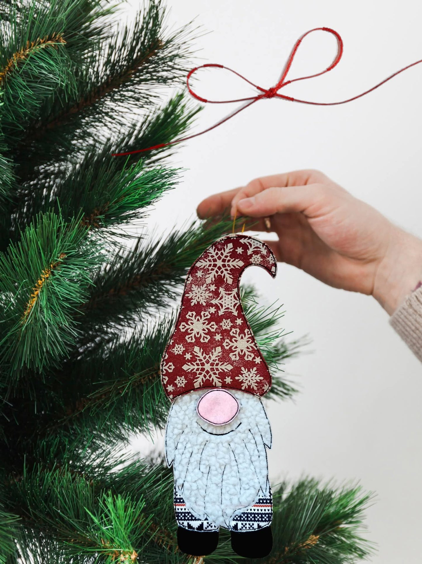 Applikation Gnom Wichtel Zwerg Fred ITH in 7 Größen ab 10x10