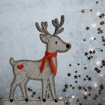 Rentier Mega Set Niceline,  Applikation,  Klötzchendatei, 10x10. 30 unterschiedliche Dateien