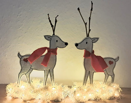 Rentier Mega Set Niceline,  Applikation,  Klötzchendatei, 10x10. 30 unterschiedliche Dateien