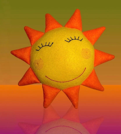 ITH Sonne ab 13x13  aus dem Frühlingskalender 2026 in 4 Größen