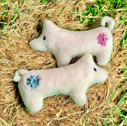 Schwein Milo Rüsselschwein ITH Teddy ab 10x10 in 6 Größen