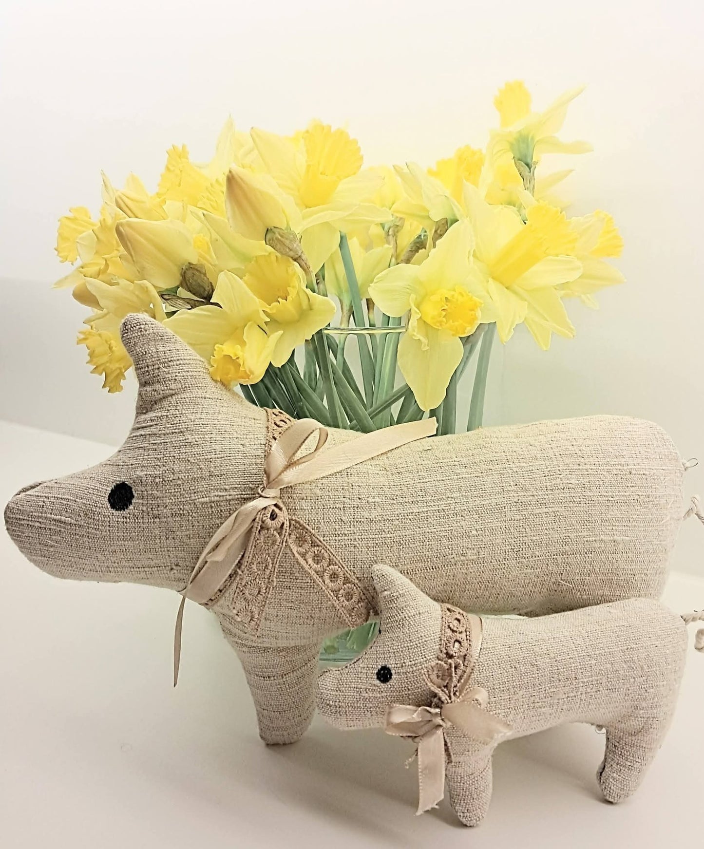 Schwein Milo Rüsselschwein ITH Teddy ab 10x10 in 6 Größen