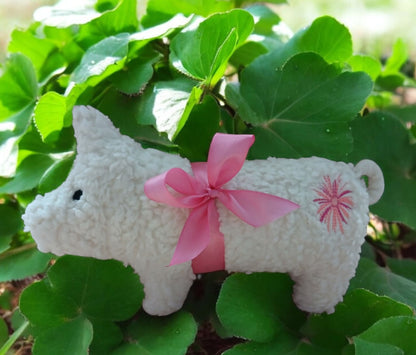 Schwein Milo Rüsselschwein ITH Teddy ab 10x10 in 6 Größen