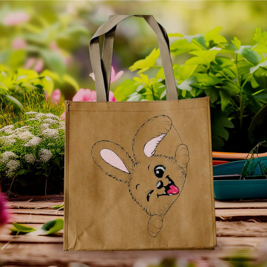 Der Spionage Hase ab 10x10 in 7 Größen Applikation Niceline - Ohne Text