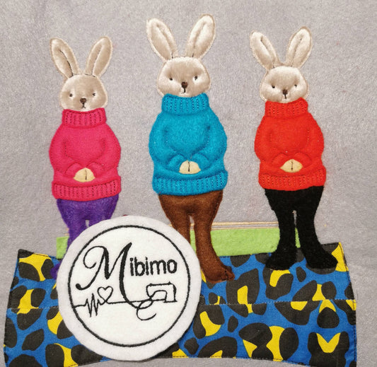 Hase Applikation ab 13x18 in 7 Größen