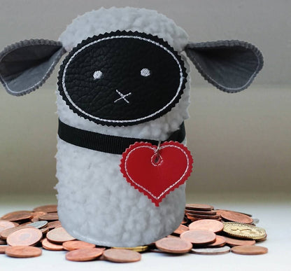 Dosenmantel Schaf Spardose Utensilo ab 13x18