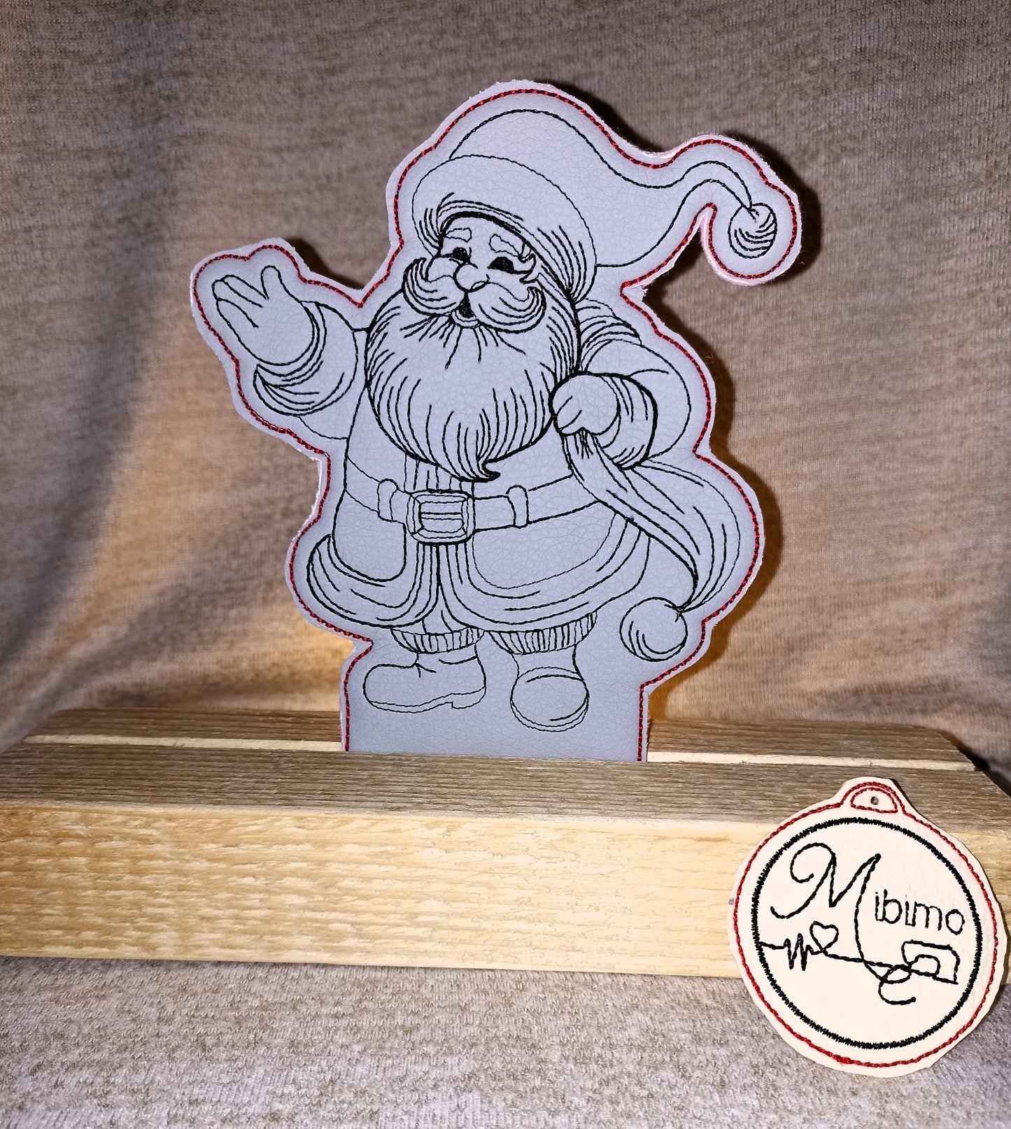 Weihnachtsmann Niceline in 6 Größen ab 10x10 Klötzchendatei